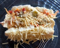 Torta fria de pão de forma