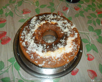 Bolo de fubá molhadinho