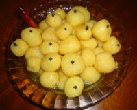 Doce de queijo em calda