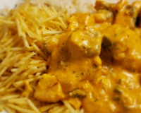 Estrogonofe de salmão Klug