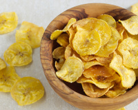 Chips de banana verde: confira a receita