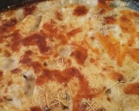 Filé de frango gratinado