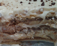 Pavê de baunilha e chocolate