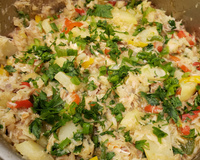 Bacalhau com pimenta biquinho fresca