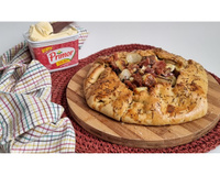 Torta rústica de carne-seca