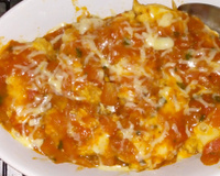 Filé de frango à parmegiana