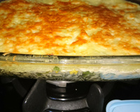 Escondidinho de arroz com frango