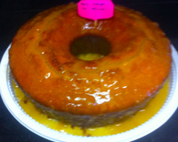 Bolo integral de laranja light