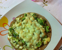 Pizza de frigideira light