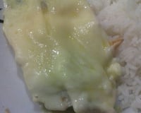 Carne com requeijão ao forno