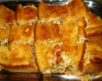 Torta de frango com palmito