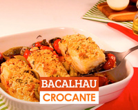 Bacalhau crocante 