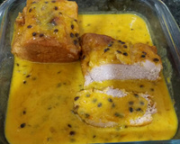 Lombo ao molho de maracujá