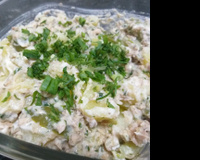 Salada de batata com atum