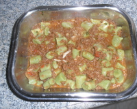 Nhoque de sobra de arroz com espinafre