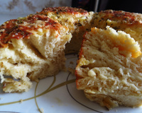Rosca de queijo parmesão
