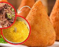 Coxinha de cuscuz com carne-seca é a nova moda do Tiktok para fazer em casa (você nunca mais vai querer fazer a receita tradicional)