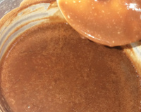 Cobertura de chocolate com creme de leite