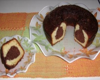 Bolo mármore com iogurte