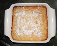Gooey butter cake (bolo lanche típico de St. Louis, EUA)