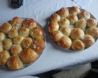 Pão caipira (pão de mandioca)
