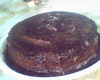 Bolo gelado de chocolate