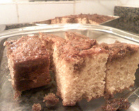 Bolo de laranja com creme de leite