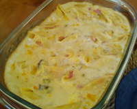 Conchiglione com recheio de ricota