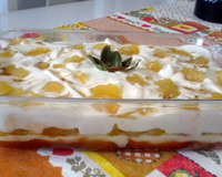 Delícia de abacaxi gelada