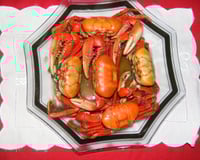 Caranguejada na cerveja a moda do Marçal