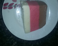 Pudim mousse napolitano