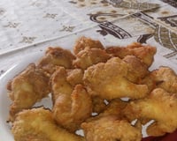 Coxa de frango empanada da mamãe