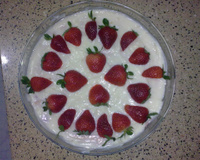 Pavê de morango simples