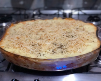 Cachorro quente de forno