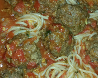 Almôndegas de carne moída