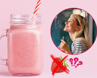 Smoothie rosa para um café da manhã lindo ou um lanche refrescante: aprendi com a minha cunhada a juntar essas duas frutas na receita