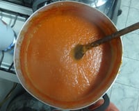 Molho de tomate para bife à parmegiana do Bar do Alemão