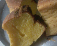 Bolo fubá cremoso com coco