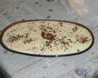 Pavê de morango com sonho de valsa