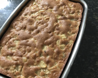 Bolo de maçã com canela