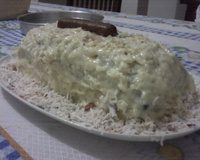 Recheio de coco para bolo