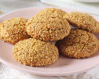 Fez homus de grão-de-bico e sobrou tahine? Prepare esses biscoitos saudáveis em 5 minutos, são surpreendentemente maravilhosos!