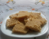 Cocada com leite condensado