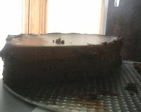 Torta trufada de 2 chocolates