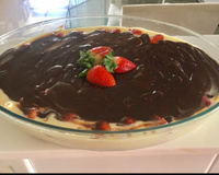 Torta Gelada de Morango