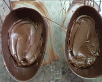 Ovo de Páscoa recheado de Nutella