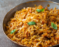 Repolho barbecue cremoso: serve para rechear lanches, hambúrgueres e até como acompanhamento