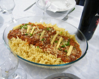 Macarrão com sardinha