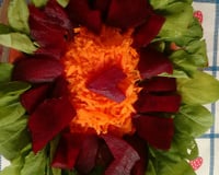Salada de beterraba com cenoura