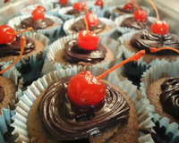 Cupcake delícia de chocolate